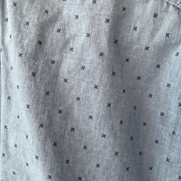 David Donahue button down long sleeve dress shirt sz 15.5 - Picture 5 of 12